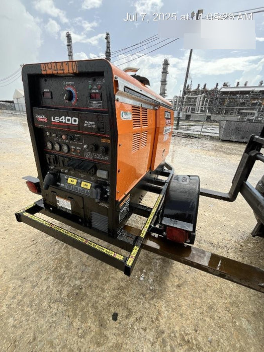 2025 Lincoln Electric LE400 Diesel, Kubota V1505, 22 HP, Trlr, Cable Rack, Light Kit, ES Decals, T3