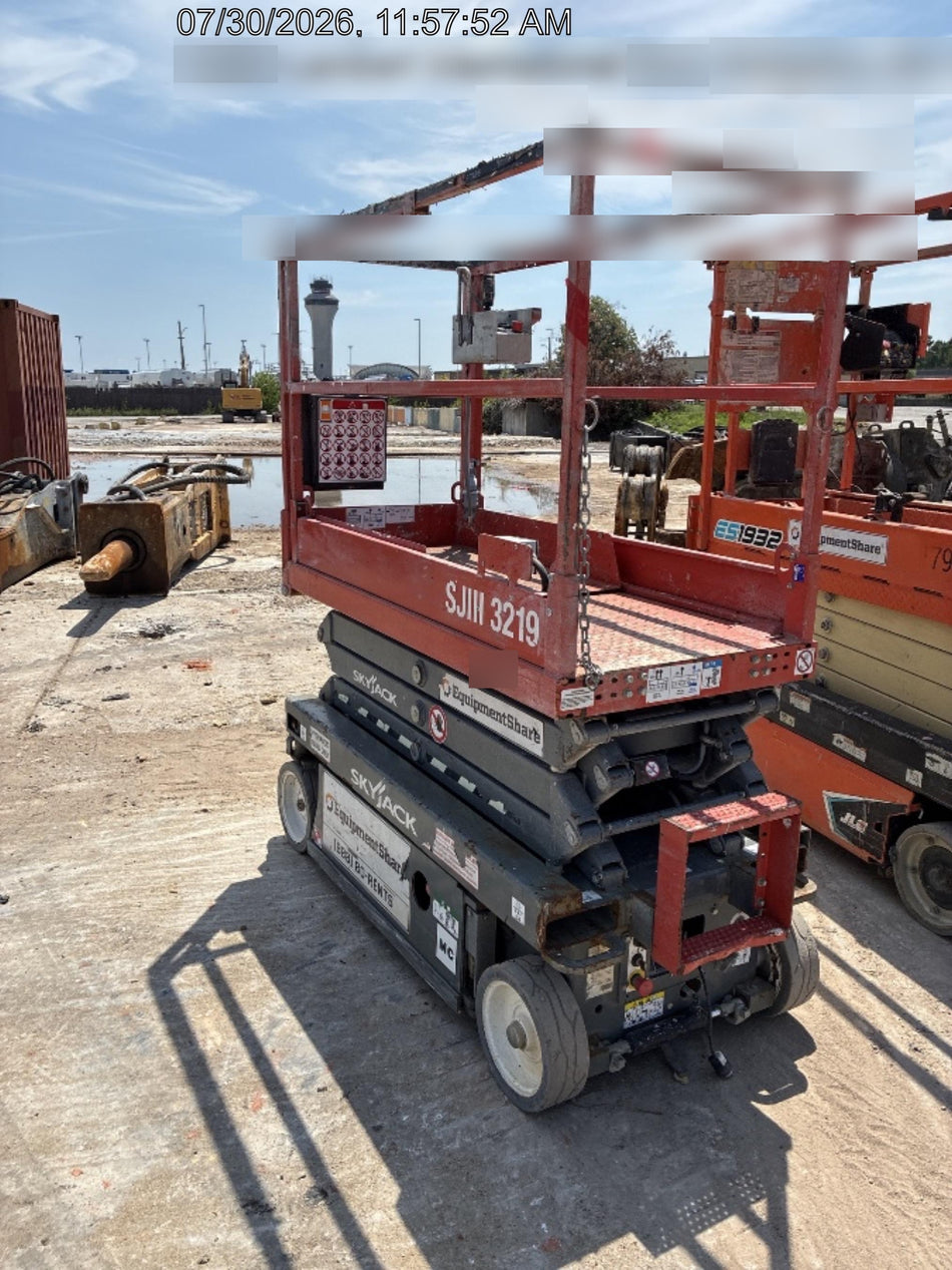 2019 Skyjack SJIII-3219 Standard Options, Trojan Batteries