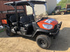 2022 Kubota RTV-X1140W-H Plastic Canopy, Windshield Acrylic Clear, LED Strobe Light, Wire Harness Kit, Back up Alarm