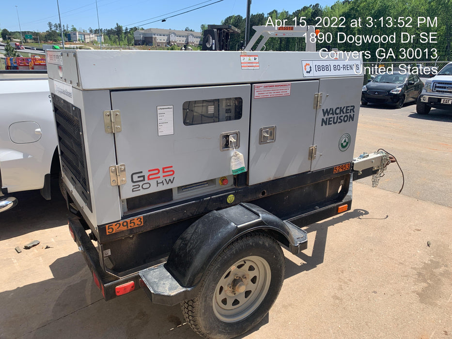 2019 WACKER NEUSON G25