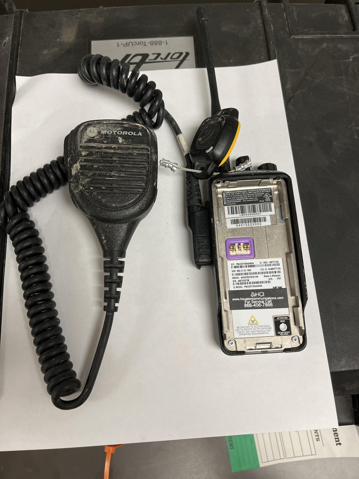 2021 MOTOROLA XPR3300E
