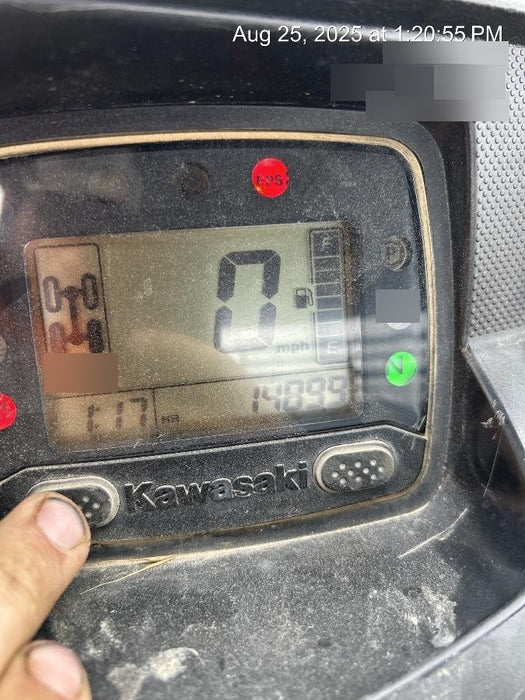 Kawasaki Mule PRO-DXT Standard Options, Backup Alarm, Beacon, Plastic Hard Top, Poly Windshield, Horn Kit