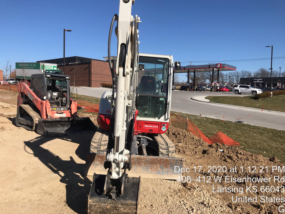 2020 Takeuchi TB240 CAB, AC/HEAT, THUMB