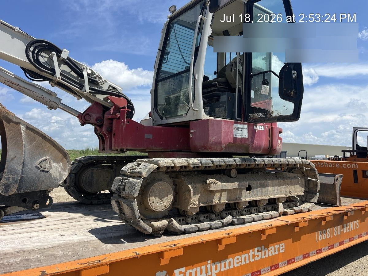 2016 TAKEUCHI TB280FR