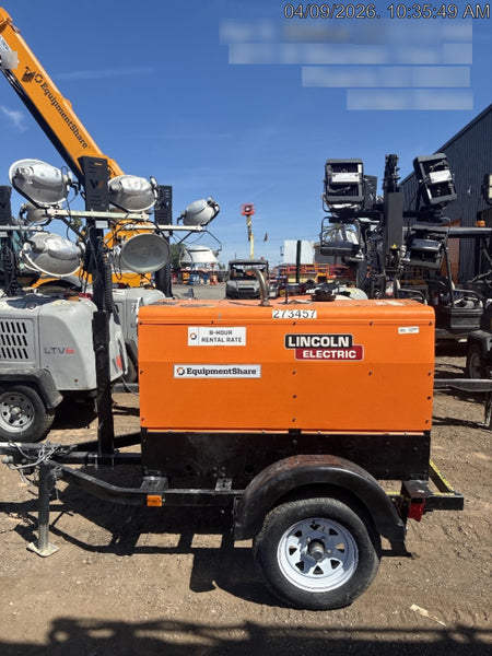 2022 Lincoln Electric LE400 Kubota V1505, Trlr, Cable Rack, Light Kit, ES Decals, T3