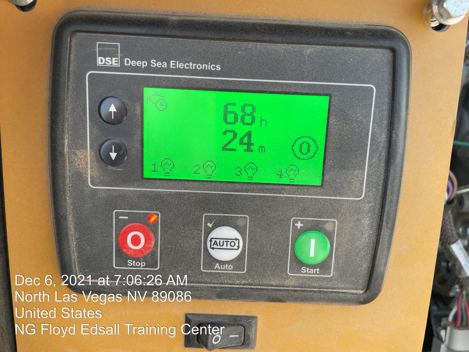 2021 Allmand NLV3GR (4) LED Light Fixture 350W, 23' Vertical Mast, 3kW Prime, Towable, Deep Sea L401, Leveling Jacks, Yanmar T4F 5.8hp