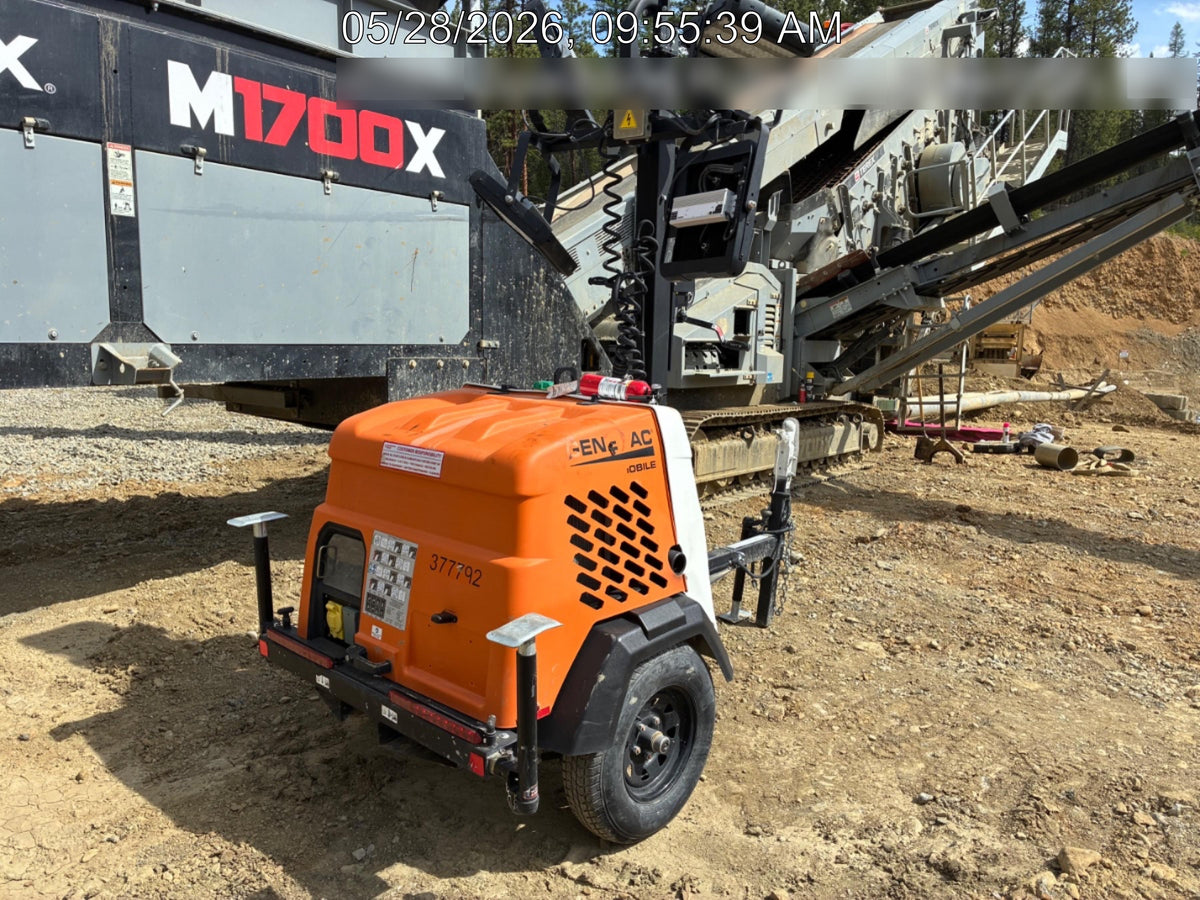 2023 Generac MLT2 Diesel, Flex Switch 120V Input, Powerzone Controller, 
(4) 320W LED Lights, 4kW Generator, 39.9 Gal Fuel Tank, 2" Ball, T3