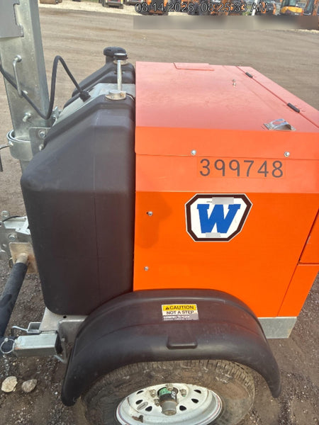 2024 Wanco WLTT-4MM4K Diesel, Deep Sea Controller, Shore Power Plug, Auto Start, (4) 350W LED Floodlights, 4kW Generator, 60 Gal Fuel Tank, 2" Ball, T3