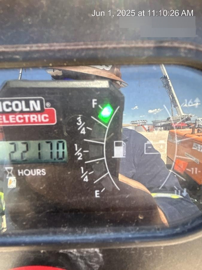 2022 Lincoln Electric Vantage 549X Crosslink Technology, Trailer Mounted, ES Decals, T3