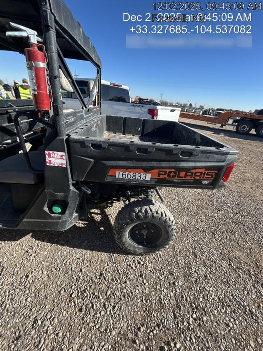 2021 Polaris Pro XD 4000D AWD Canopy, Diesel, 4-6 Passenger, LED Strobe, Rearview Mirror
