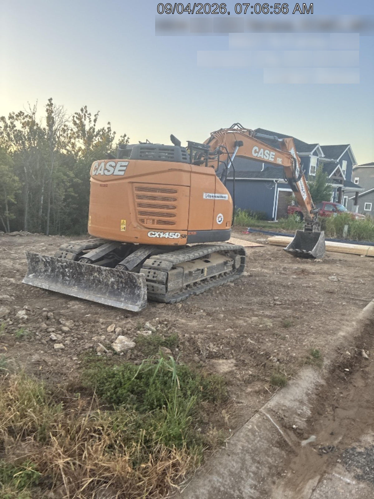 2021 CASE CX145D SR