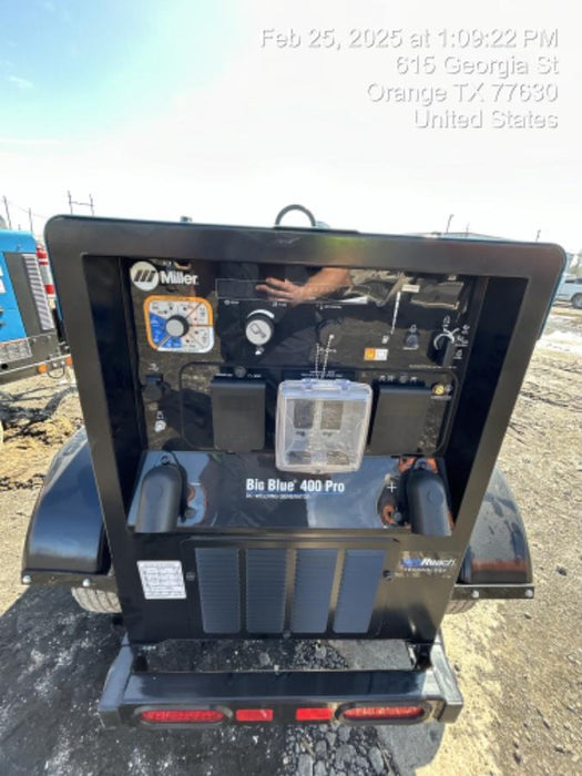 2025 MILLER ELECTRIC BIG BLUE 400