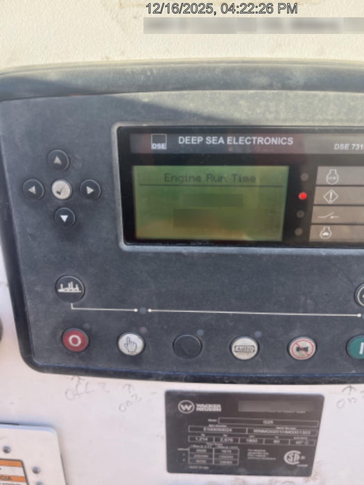 2022 WACKER NEUSON G25