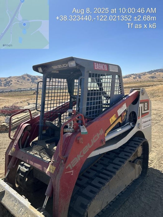 2019 TAKEUCHI TL8W