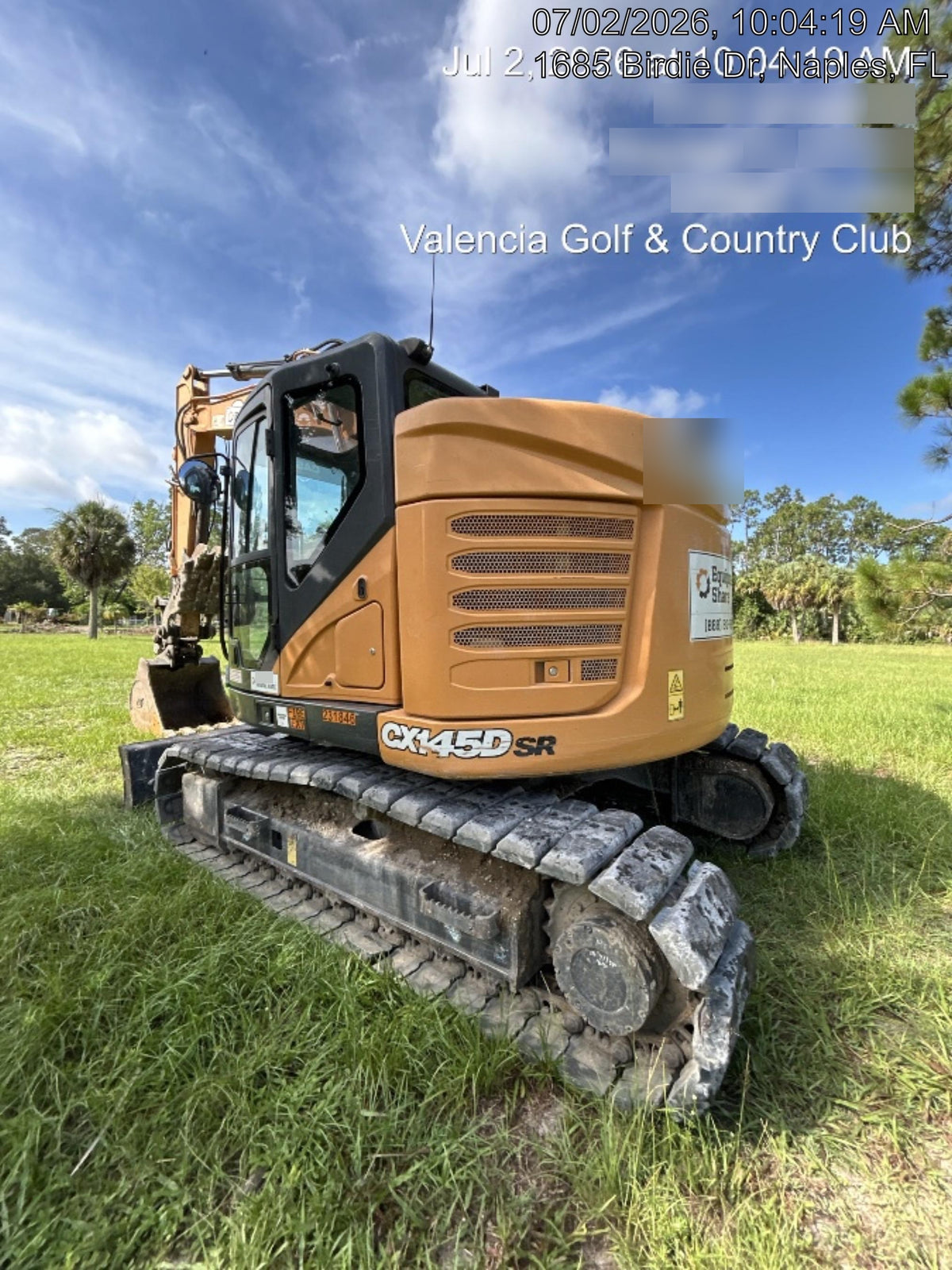 2022 CASE CX145D SR