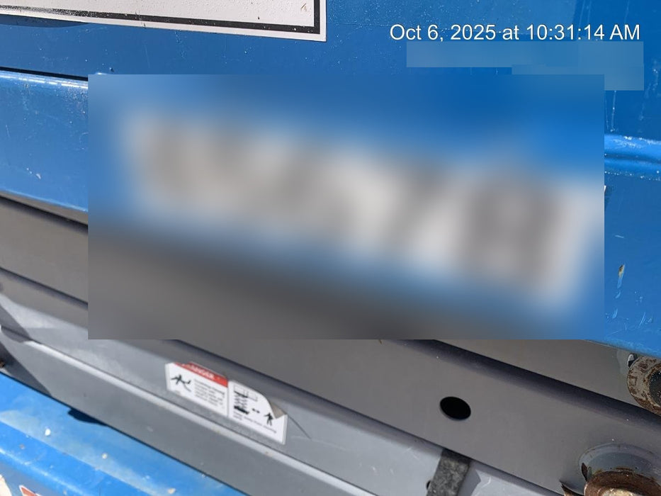 2019 Genie GS-1930 Fixed rails with chain Entry