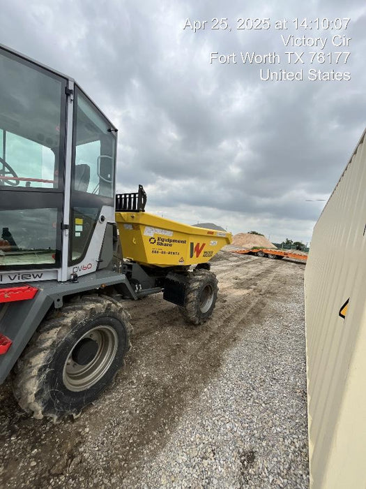 2025 WACKER NEUSON DV604 Cab Standard Tires