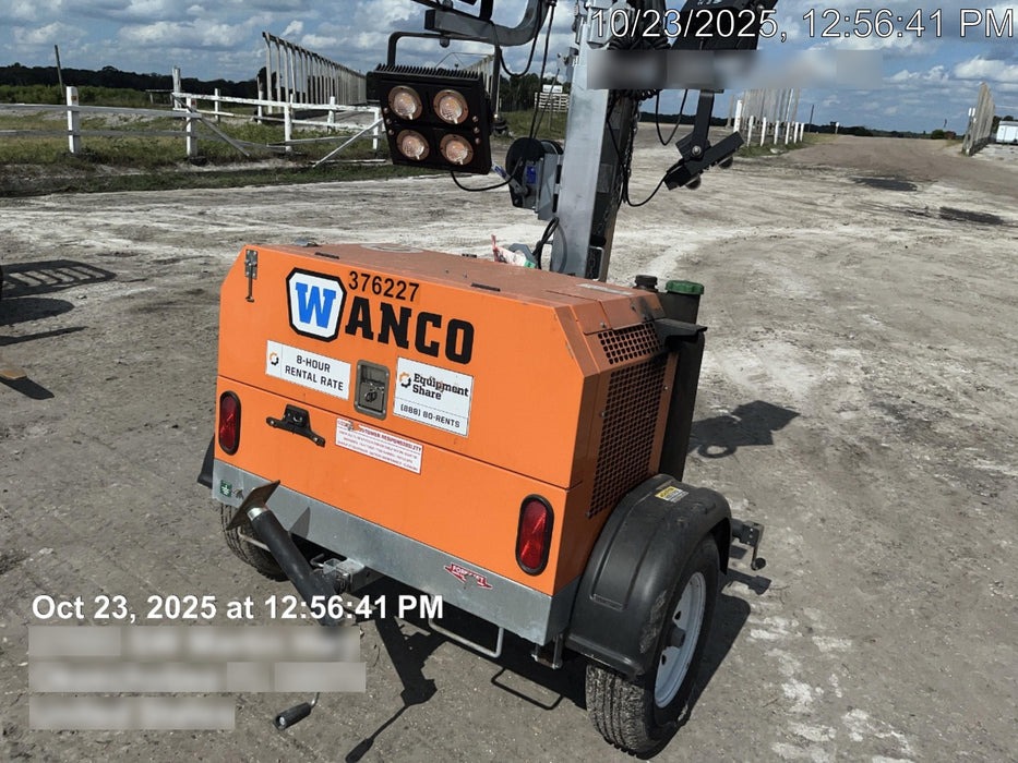 2023 Wanco WLTT-4MM4K Diesel, Deep Sea Controller, Shore Power Plug, Auto Start, (4) 350W LED Floodlights, 4kW Generator, 60 Gal Fuel Tank, 2" Ball, T3