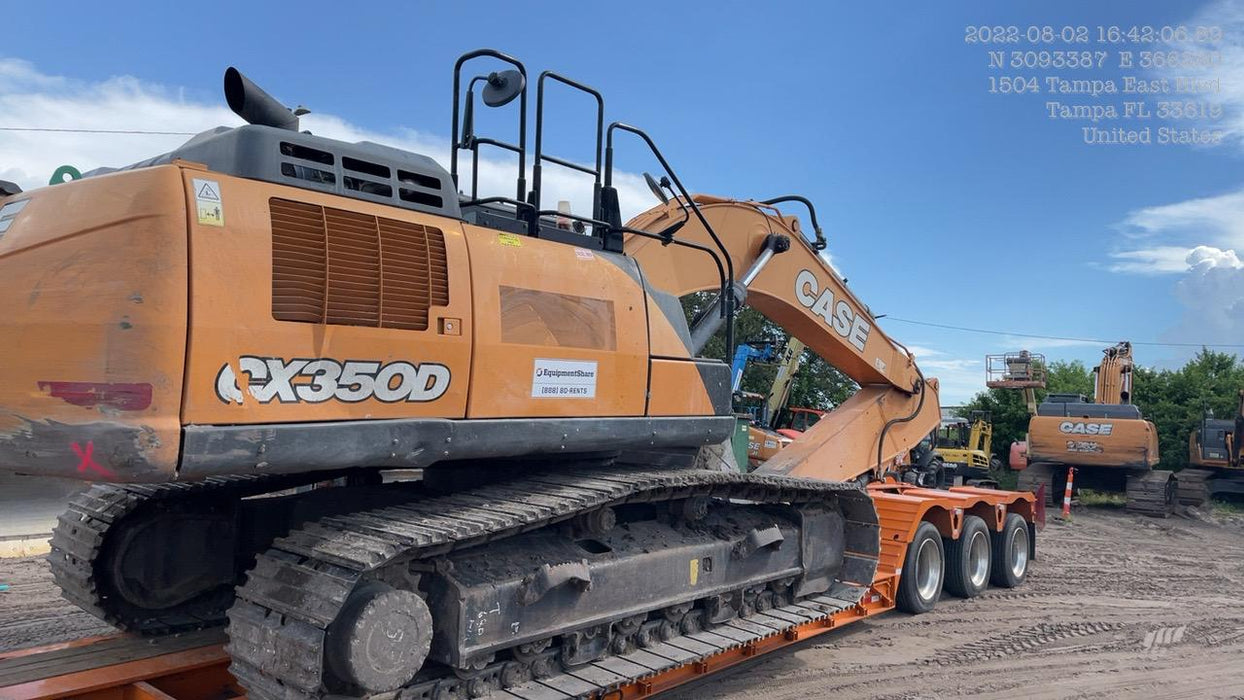 Case CX350D Track Excavators