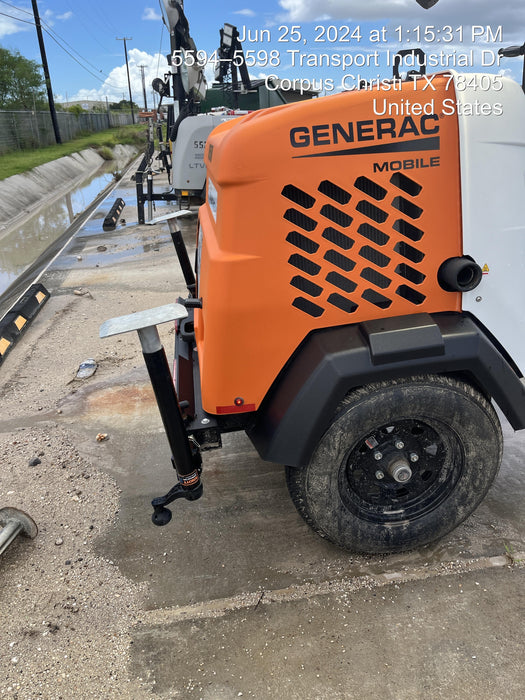 2024 Generac MLT2 Diesel, Flex Switch 120V Input, Powerzone Controller, 
(4) 320W LED Lights, 4kW Generator, 39.9 Gal Fuel Tank, 2" Ball, T3