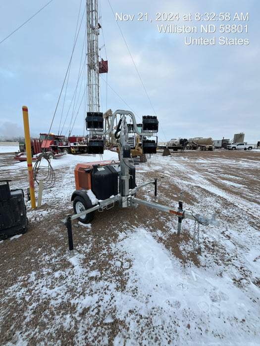 2024 Wanco WLTT-4MM4K Diesel, Deep Sea Controller, Shore Power Plug, Auto Start, (4) 350W LED Floodlights, 4kW Generator, 60 Gal Fuel Tank, 2" Ball, T3