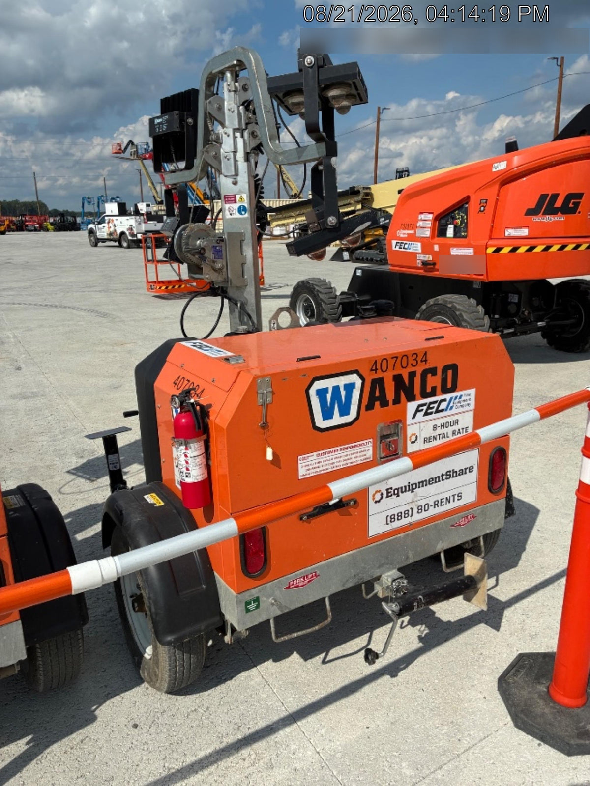 2024 Wanco WLTT-4MM4K Diesel, Deep Sea Controller, Shore Power Plug, Auto Start, (4) 350W LED Floodlights, 4kW Generator, 60 Gal Fuel Tank, 2" Ball, T3