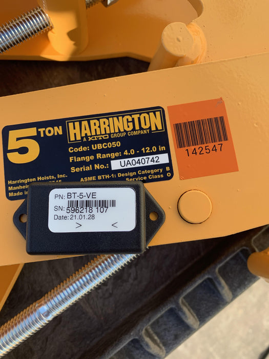 2021 HARRINGTON UBC050