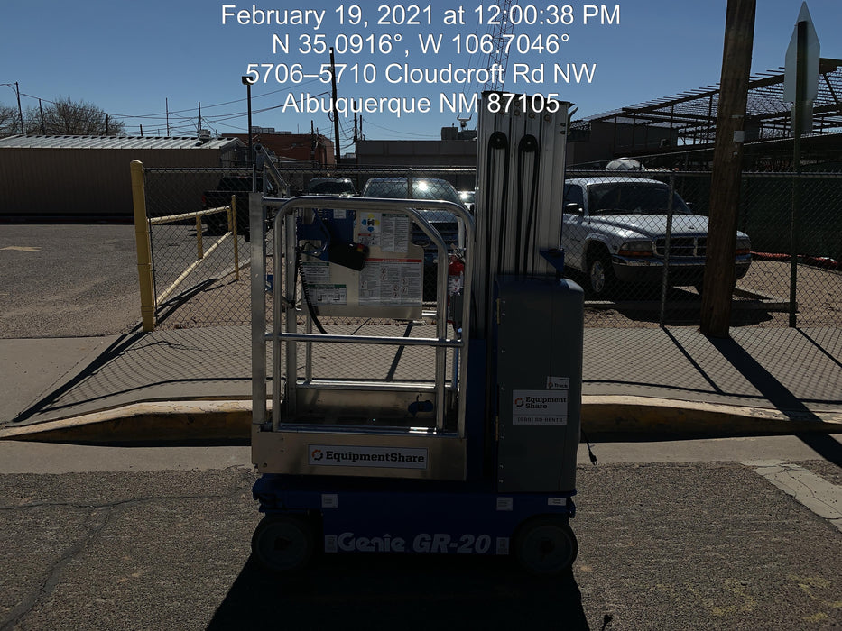 2020 GENIE GR-20