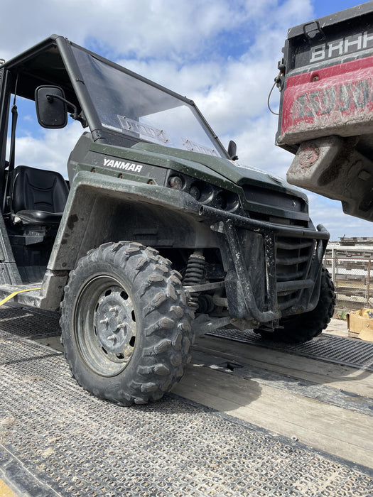 2021 Yanmar YU1000 Canopy, Steel Wheel, Poly WindShield, Beacon, Backup Alarm