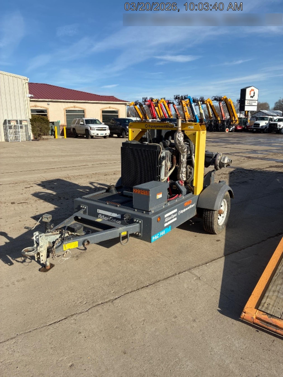 2022 ATLAS COPCO PAC F66 KD