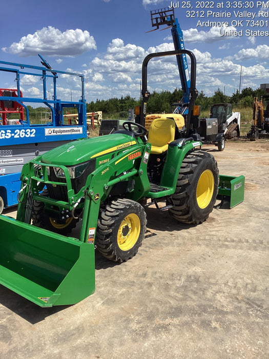 2021 JOHN DEERE 3038E