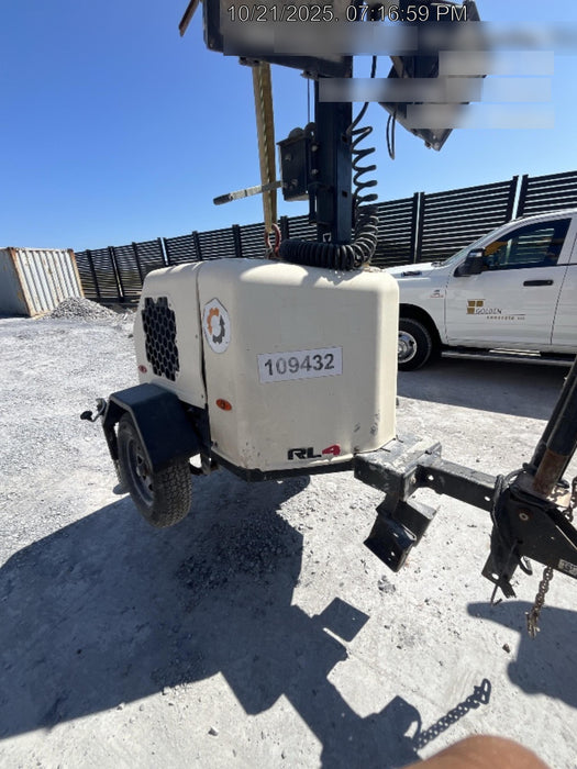 2020 Genie RL4 6kW Light Plant - Metal Halide