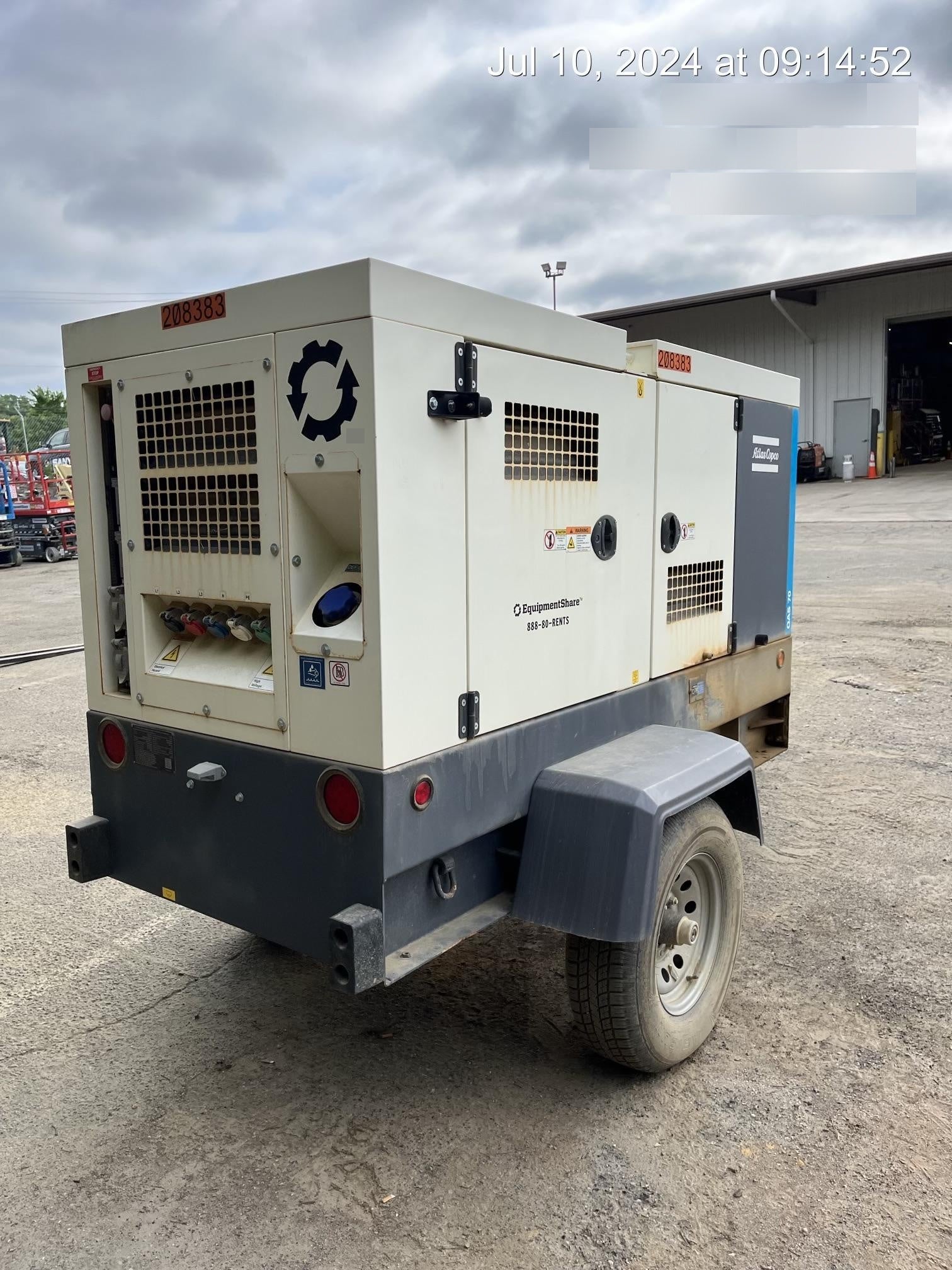 2022 ATLAS COPCO QAS 70