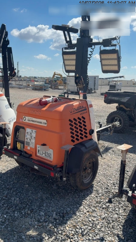 2023 Generac MLT2 Diesel, Flex Switch 120V Input, Powerzone Controller, (4) 320W LED Lights, 4kW Generator, 39.9 Gal Fuel Tank, 2" Ball, T3