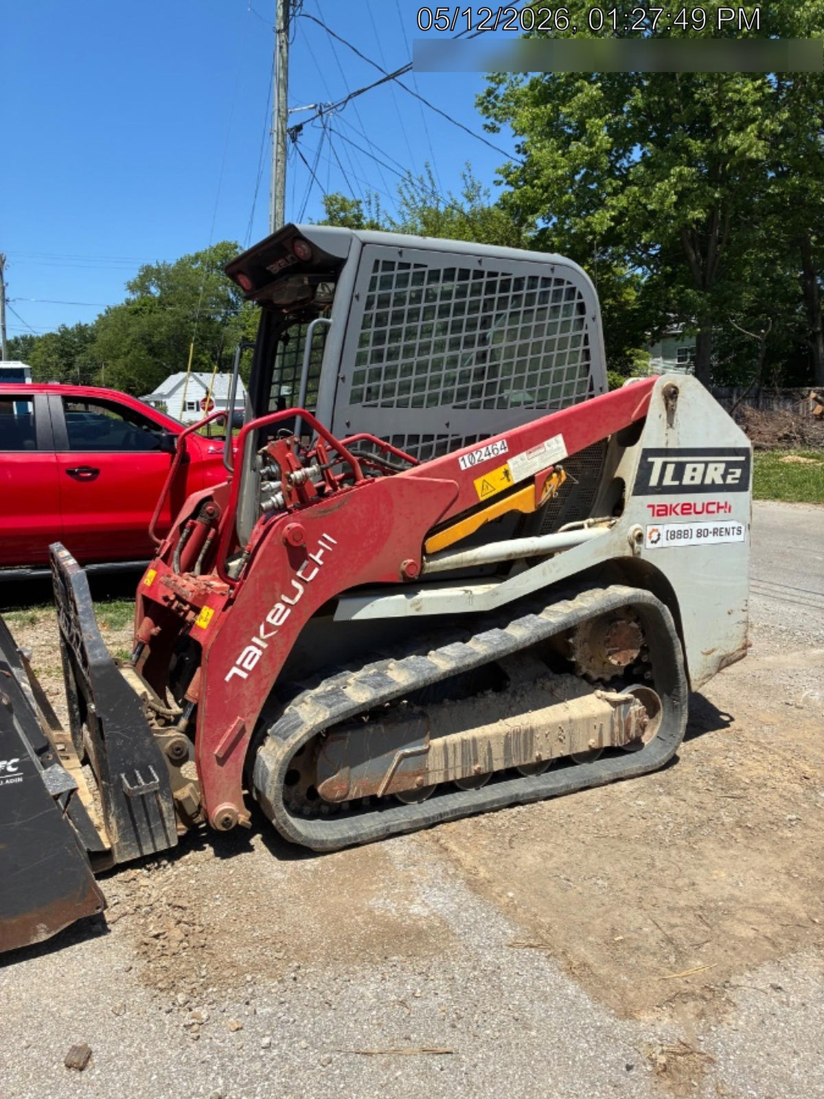 2020 Takeuchi TL8R2-CR Cab/Heat/Air, 74hp, Hydraulic QC