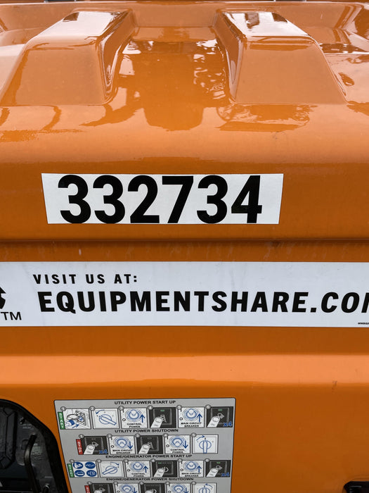 2023 Generac MLT2 Diesel, Flex Switch 120V Input, Powerzone Controller, (4) 320W LED Lights, 4kW Generator, 39.9 Gal Fuel Tank, 2" Ball, T3