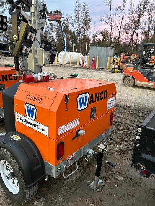 2024 Wanco WLTT-4MM4K Diesel, Deep Sea Controller, Shore Power Plug, Auto Start, (4) 350W LED Floodlights, 4kW Generator, 60 Gal Fuel Tank, 2" Ball, T3