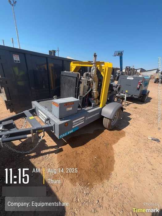 2022 ATLAS COPCO PAC F66 KD