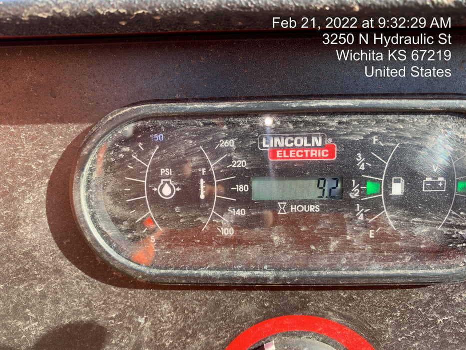 2021 Lincoln Electric Vantage 549X Ready Pak 3, ORANGE (includes trailer, cable rack, fender light kit)