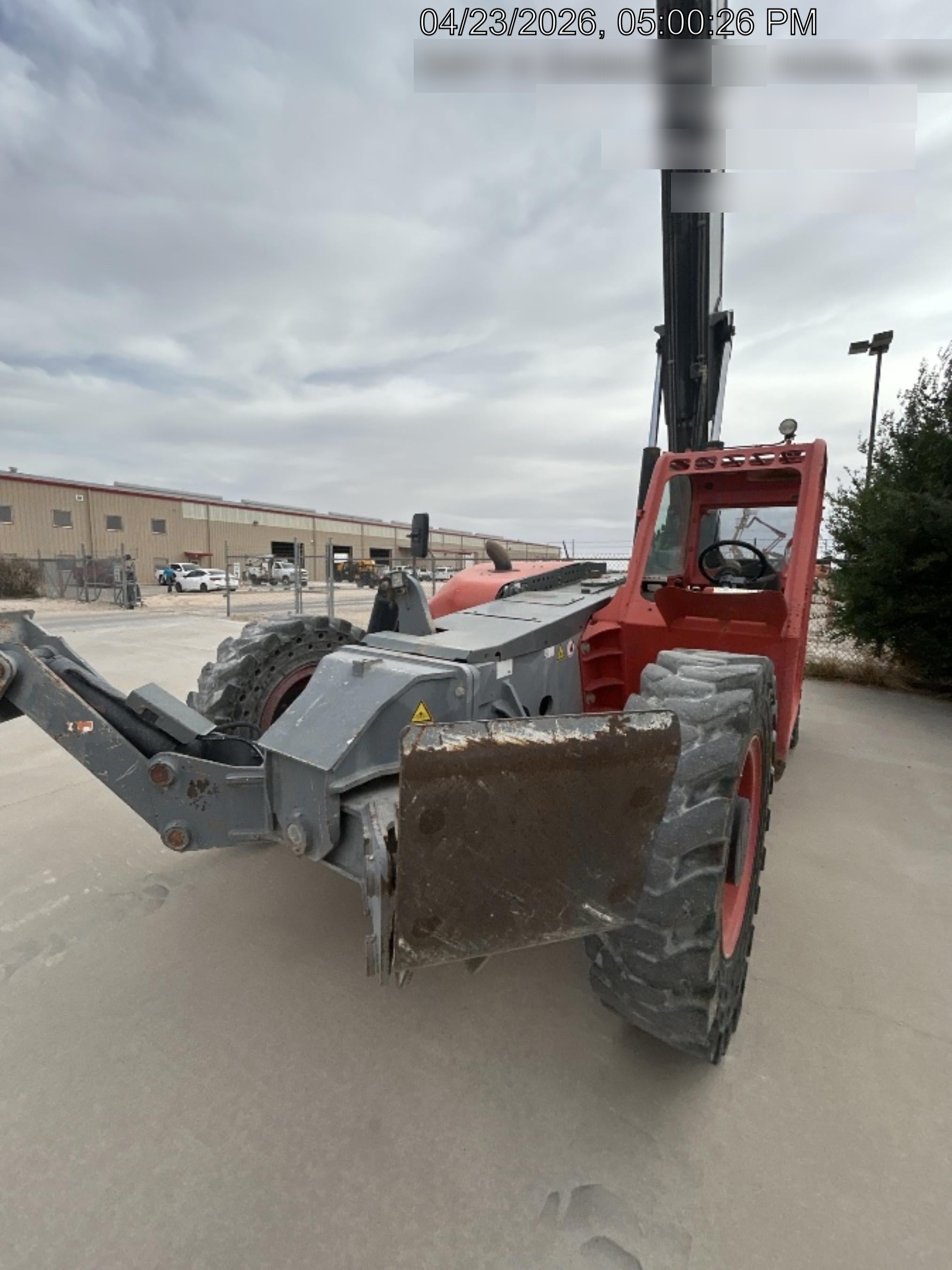 2018 Skyjack SJ1056 TH Skyjack 1056 TH Telehandler w/Open ROPS, Work Lights/Beacon, Solid Tires, 60" Carriage and Forks