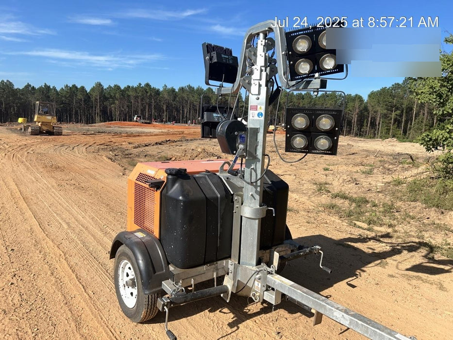 2024 Wanco WLTT-4MM4K Diesel, Deep Sea Controller, Shore Power Plug, Auto Start, (4) 350W LED Floodlights, 4kW Generator, 60 Gal Fuel Tank, 2" Ball, T3