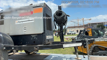 2019 Lincoln Electric Vantage 322 Welder Ready-Pak 3, Two wheel trailer, Fender and Light kit, Cable Rack