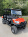 2022 Kubota RTV-X1140W-H Plastic Canopy, Windshield Acrylic Clear, LED Strobe Light, Wire Harness Kit, Back up Alarm
