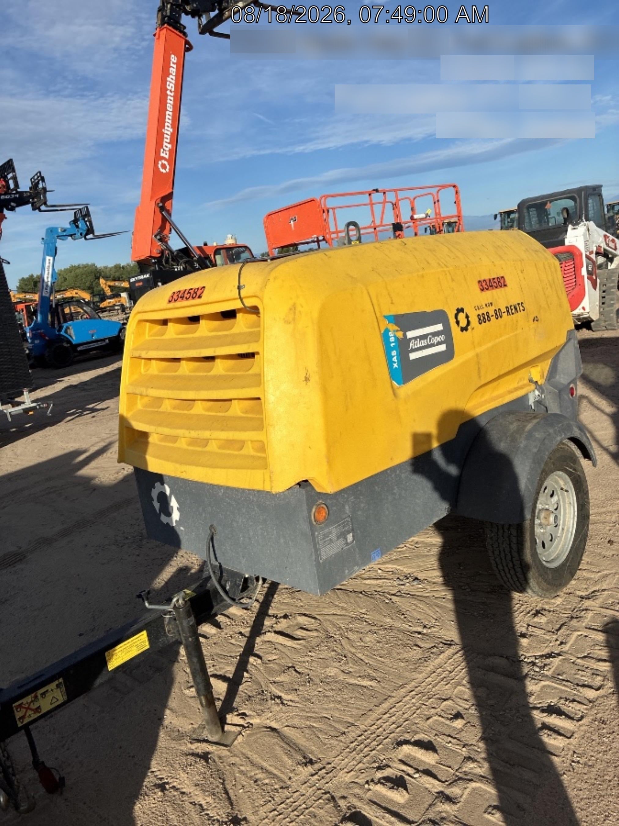 2023 ATLAS COPCO XAS188 CWK
