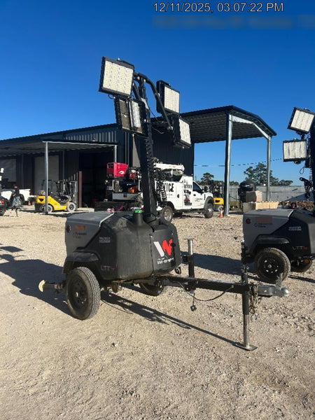 2024 Wacker Neuson LTT4 Diesel, Kohler KDW702, Deep Sea Controller, Auto Start, LED 320W, Bypass Outlet, T3