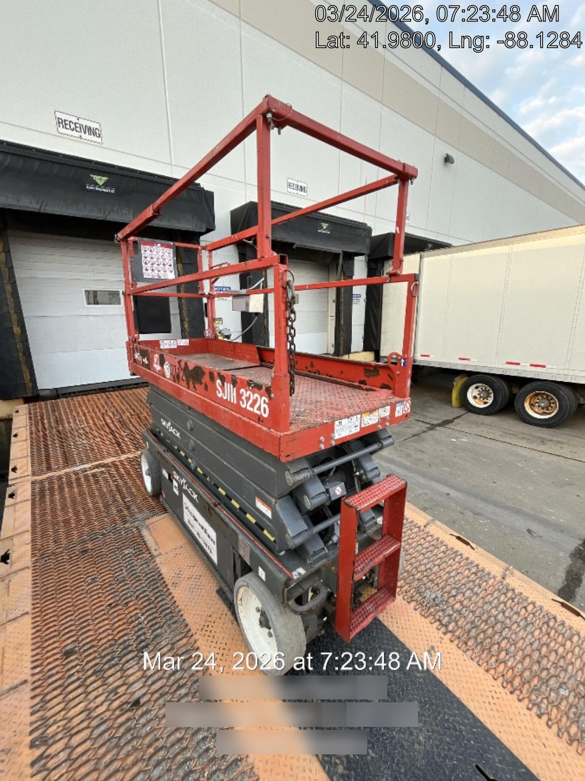 2016 Skyjack SJIII-3226 26' Electric Scissor Lift