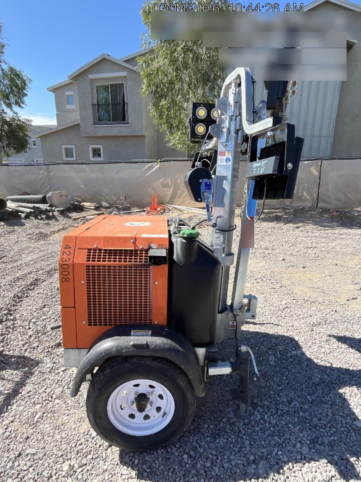 2024 Wanco WLTT-4MM4K Diesel, Deep Sea Controller, Shore Power Plug, Auto Start, (4) 350W LED Floodlights, 4kW Generator, 60 Gal Fuel Tank, 2" Ball, T3