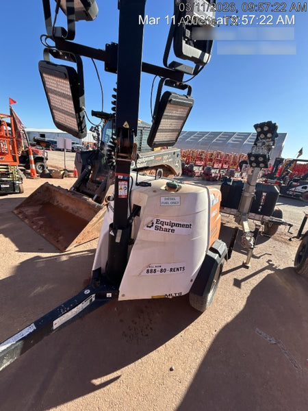 2023 Generac MLT2 Diesel, Flex Switch 120V Input, Powerzone Controller, (4) 320W LED Lights, 4kW Generator, 39.9 Gal Fuel Tank, 2" Ball, T3