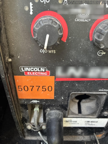 2025 LINCOLN ELECTRIC LN-25X w/Flowmeter