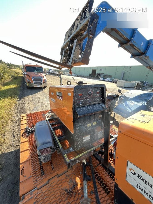 2022 Lincoln Electric LE400 Kubota V1505, Trlr, Cable Rack, Light Kit, ES Decals, T3